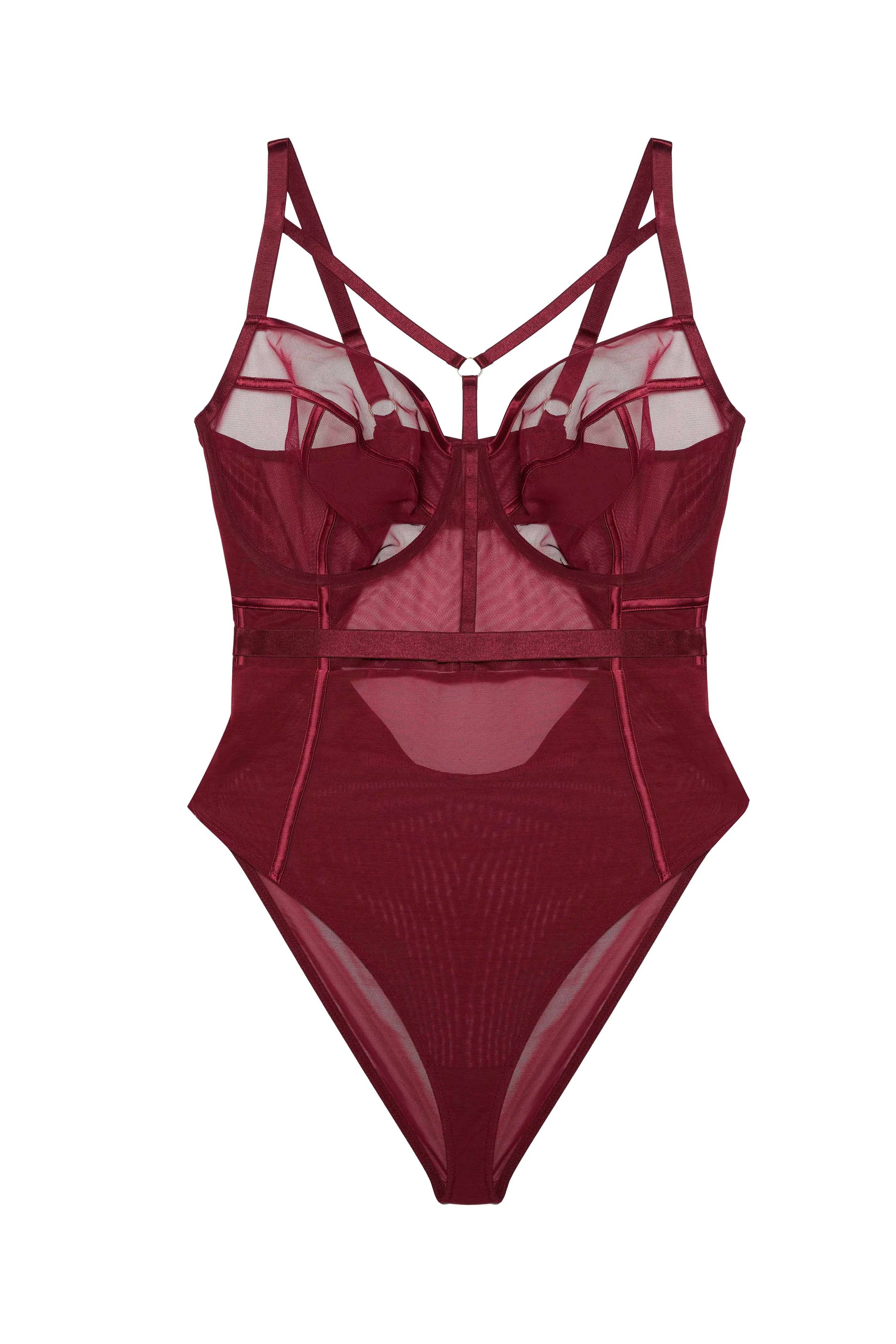 Harper Bordeaux Bodysuit