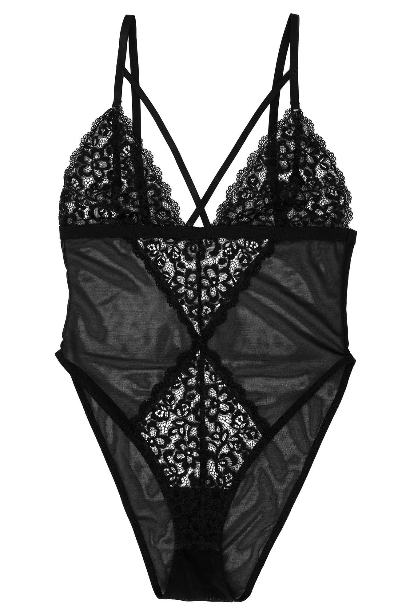 Jetta Lace and mesh body