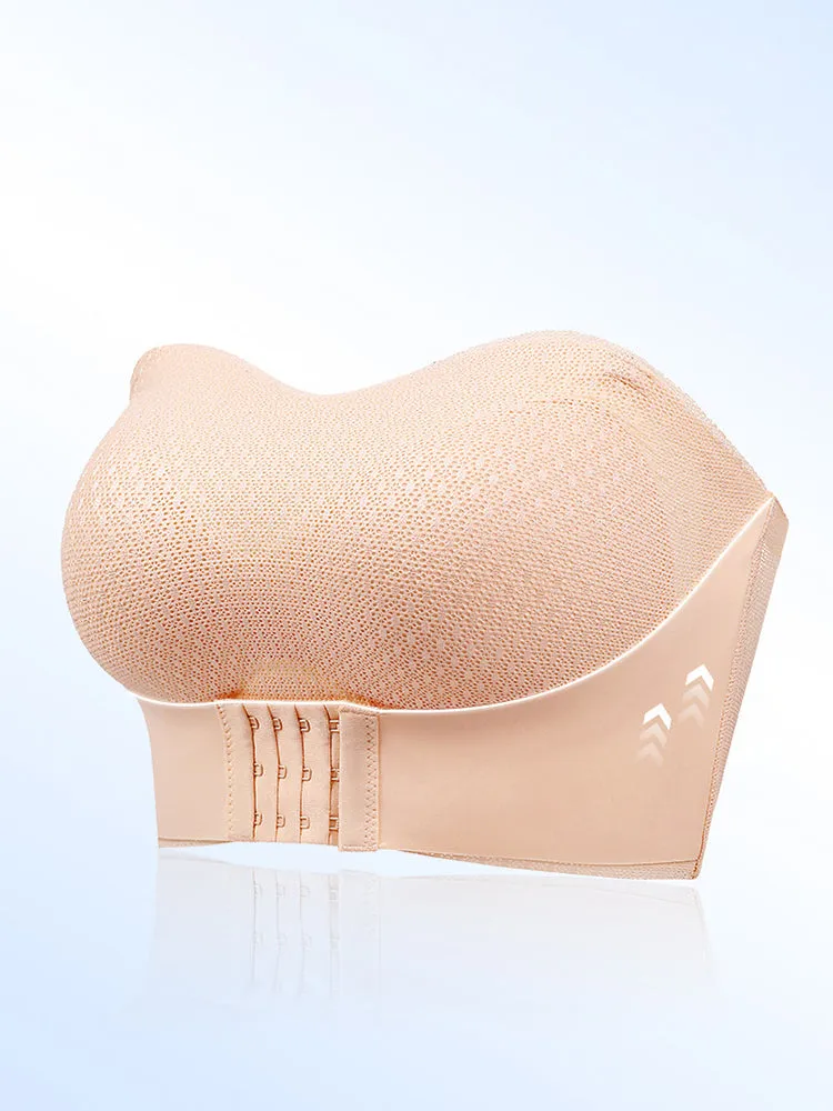 Lace Adjustable Push Up Non-Slip Strapless Bras