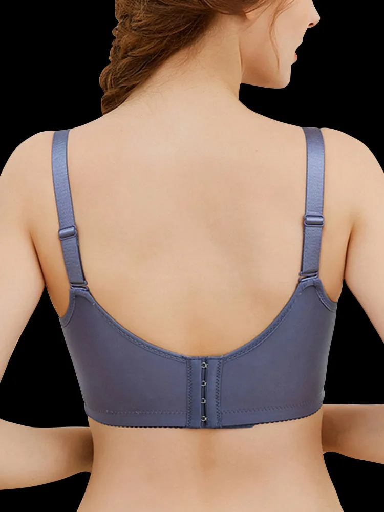 Lace Anti-slip Padded Push Up Wireless Bras