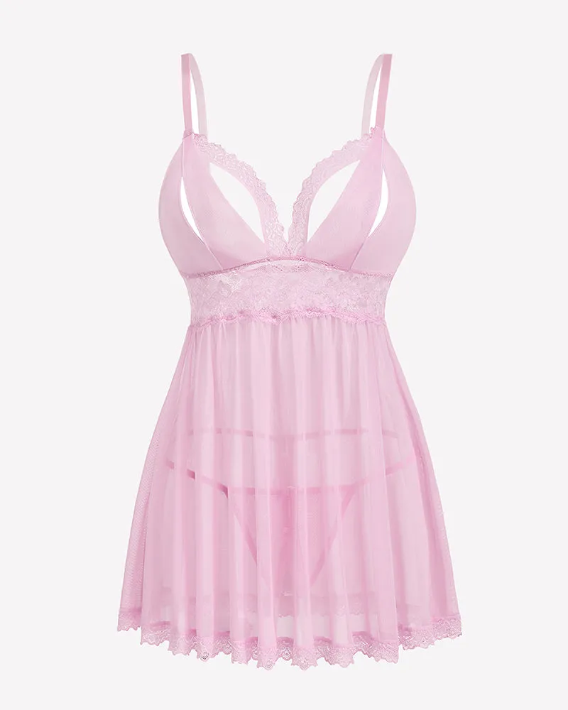 Lace Babydoll Boudoir Outfits