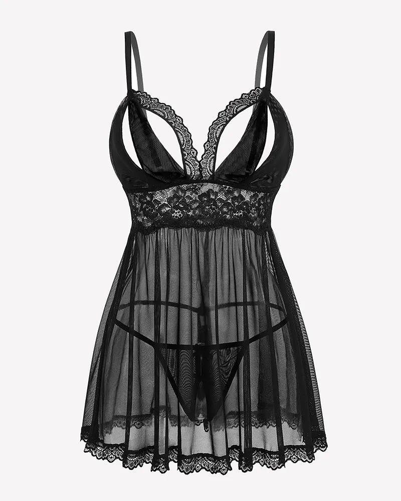 Lace Babydoll Boudoir Outfits