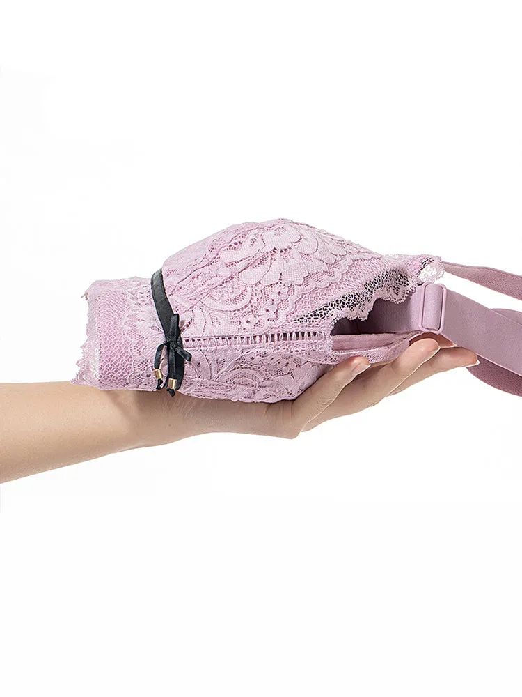 Lace Breathable Wireless Minimizer Bras