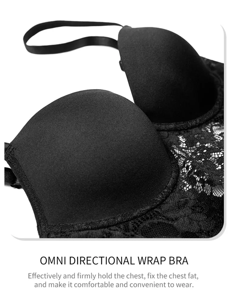 Lace Butt Enhance Body Shaperwear with Removable Padding