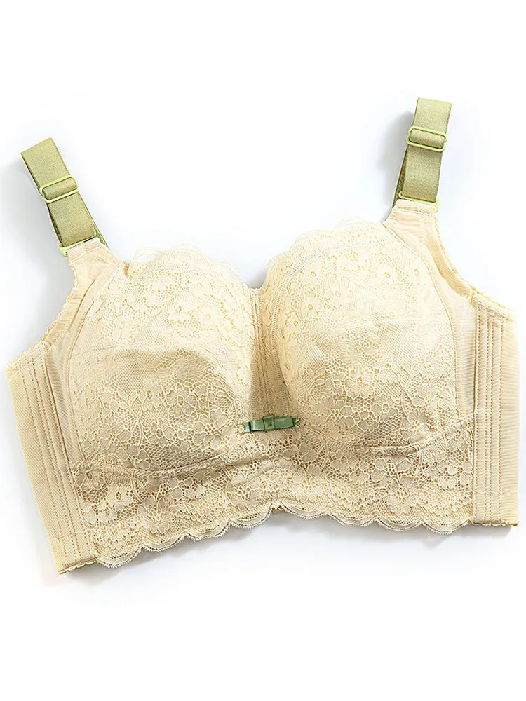 Lace Full Coverage Beauty Back Wire-free Bras