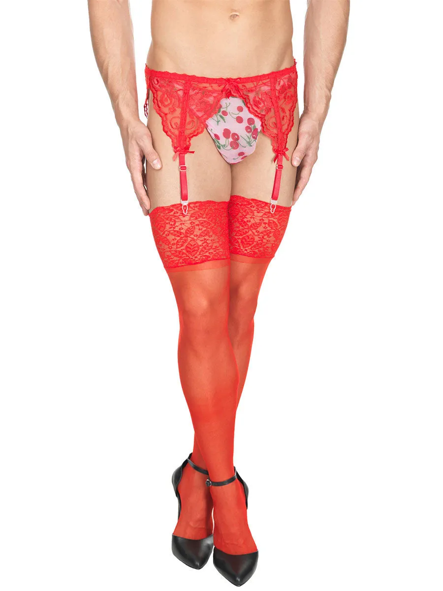 Lace Garter Belt