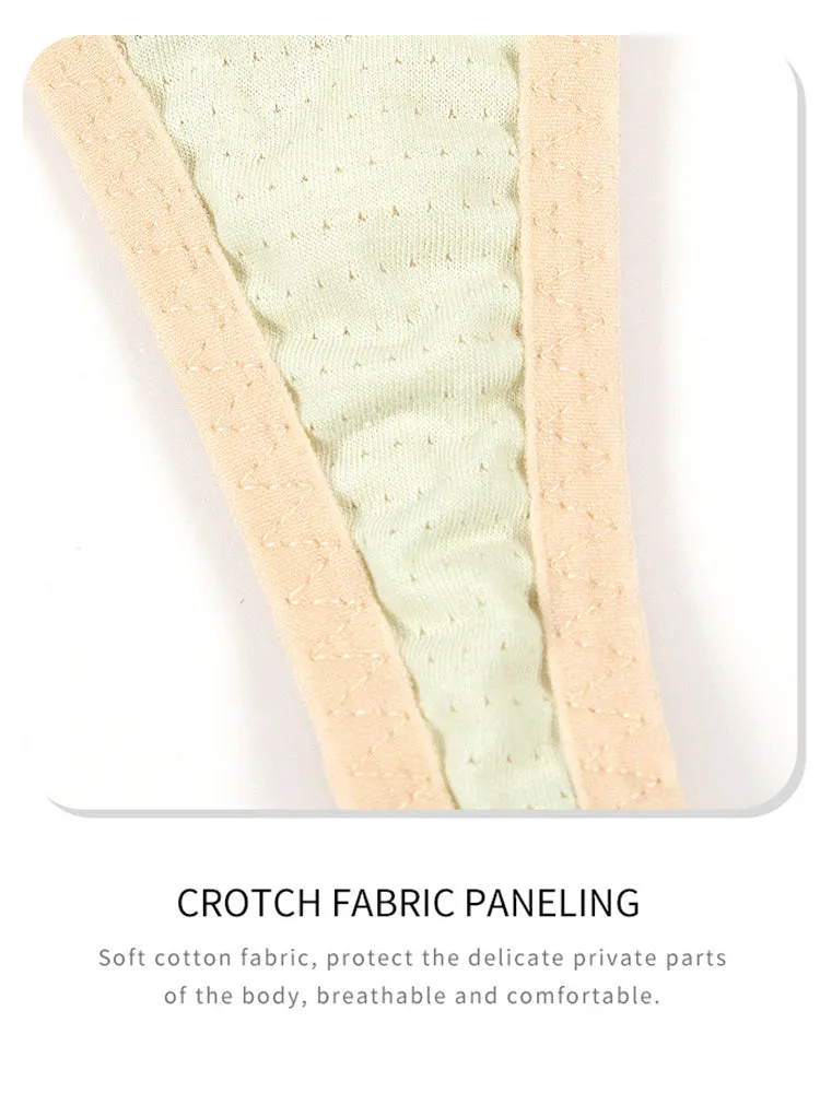 Lace High Waisted Tummy Control Waist Shaper Thong Panties