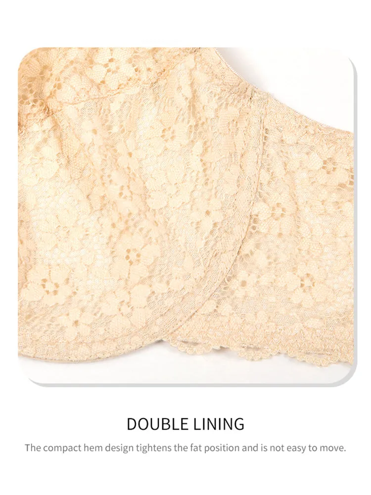 Lace Jacquard Ultra-thin Underwire Bras