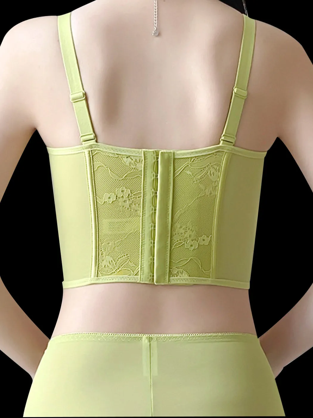 Lace Longline Support Minimizer Bras