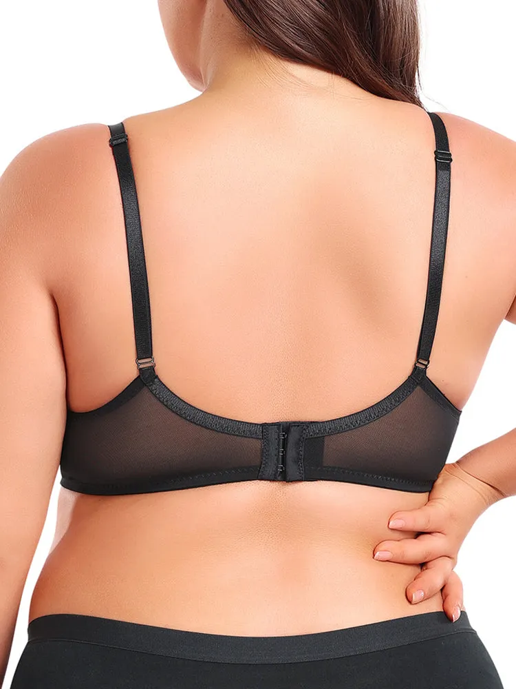 Lace Push-Up Ultra-Thin Summer Underwire Bra
