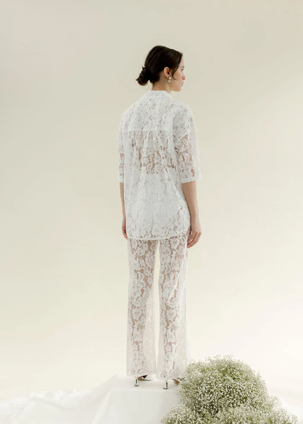 Lace Romeo Button Down