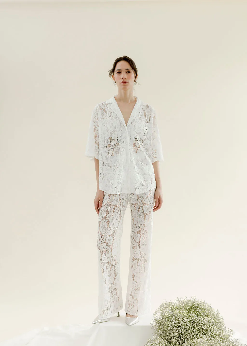 Lace Romeo Button Down