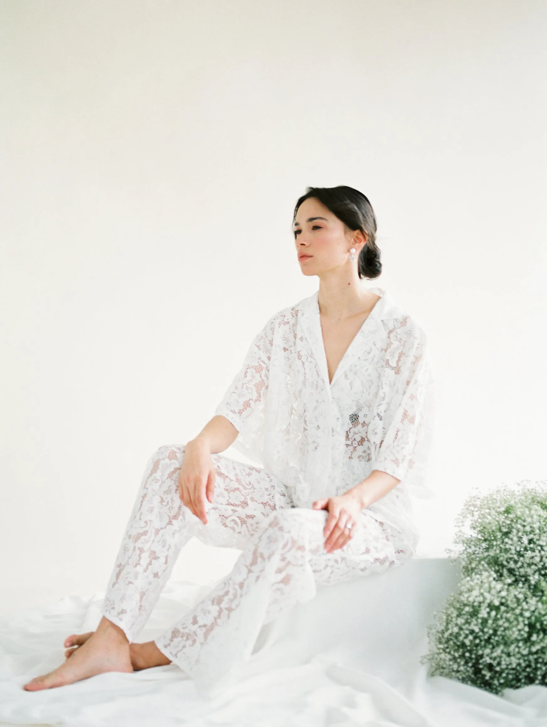 Lace Romeo Button Down