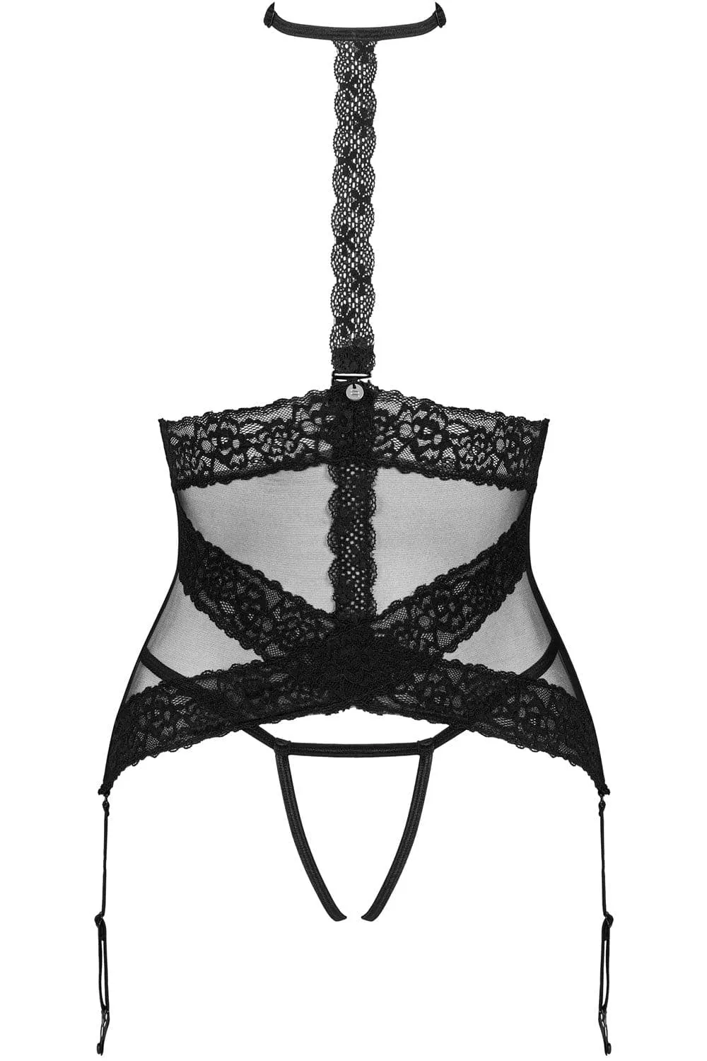Lacrisia Open Corset & Thong