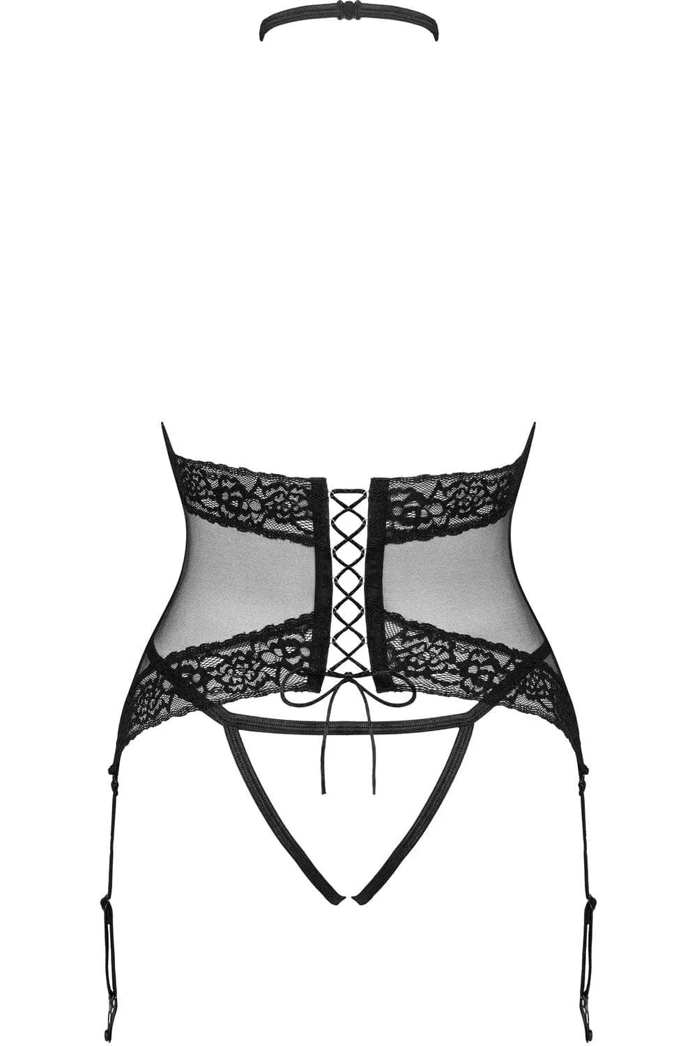 Lacrisia Open Corset & Thong