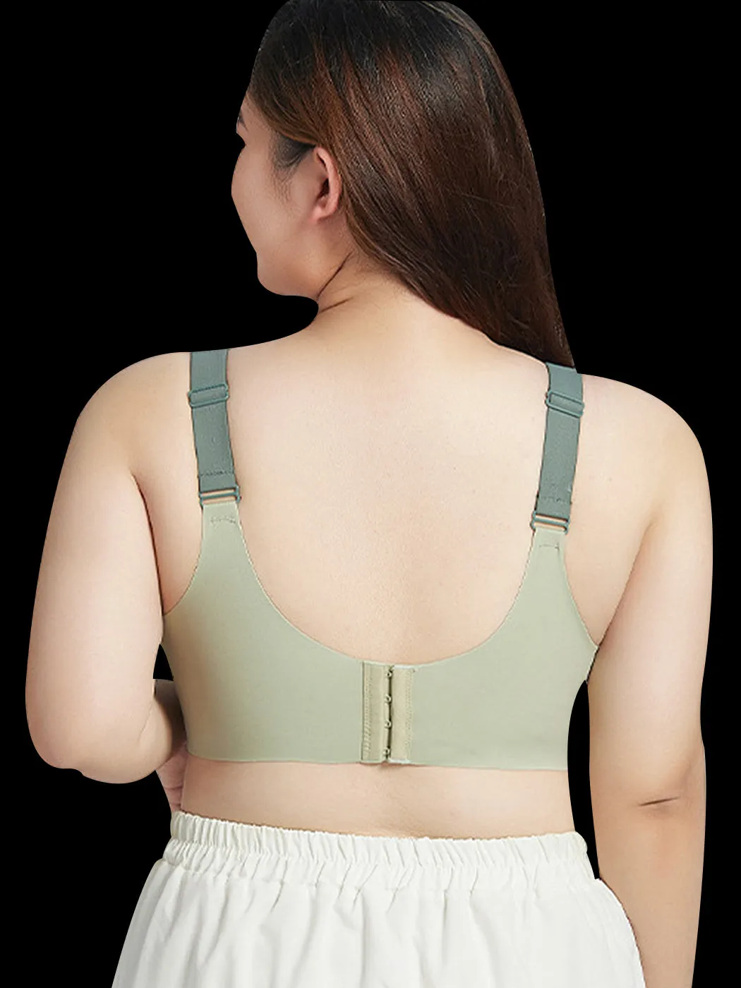 Latex Cup Silk Nursing Bra Without Underwire