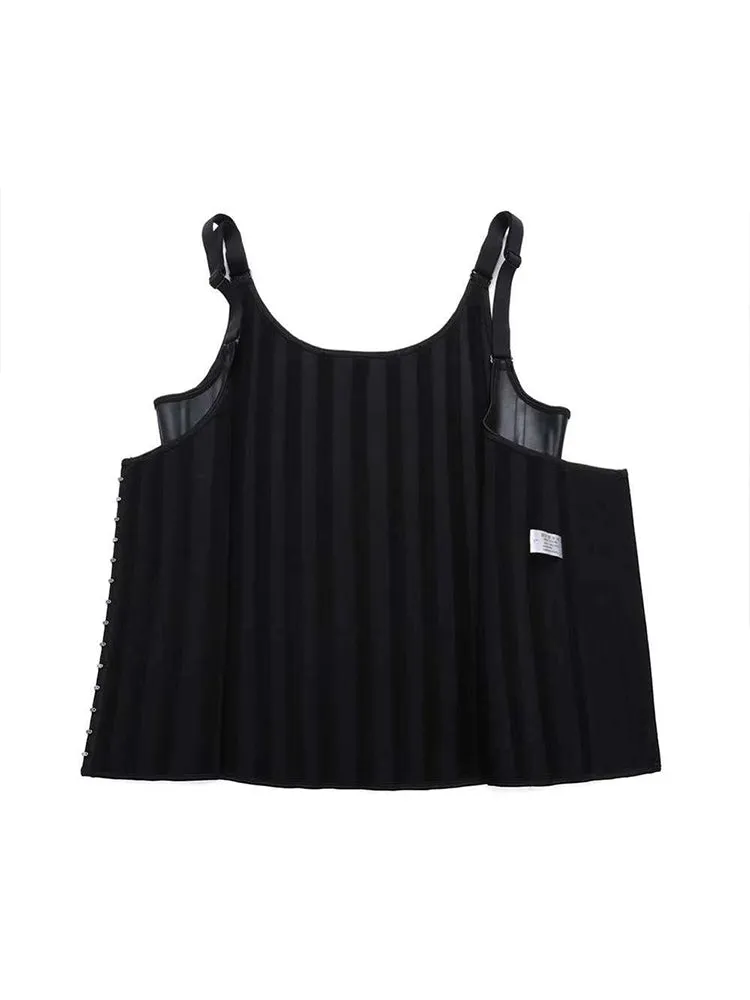 Latex Vest Waist Cincher Trainer Trimmer Girdle Workout Corset Body Shaper