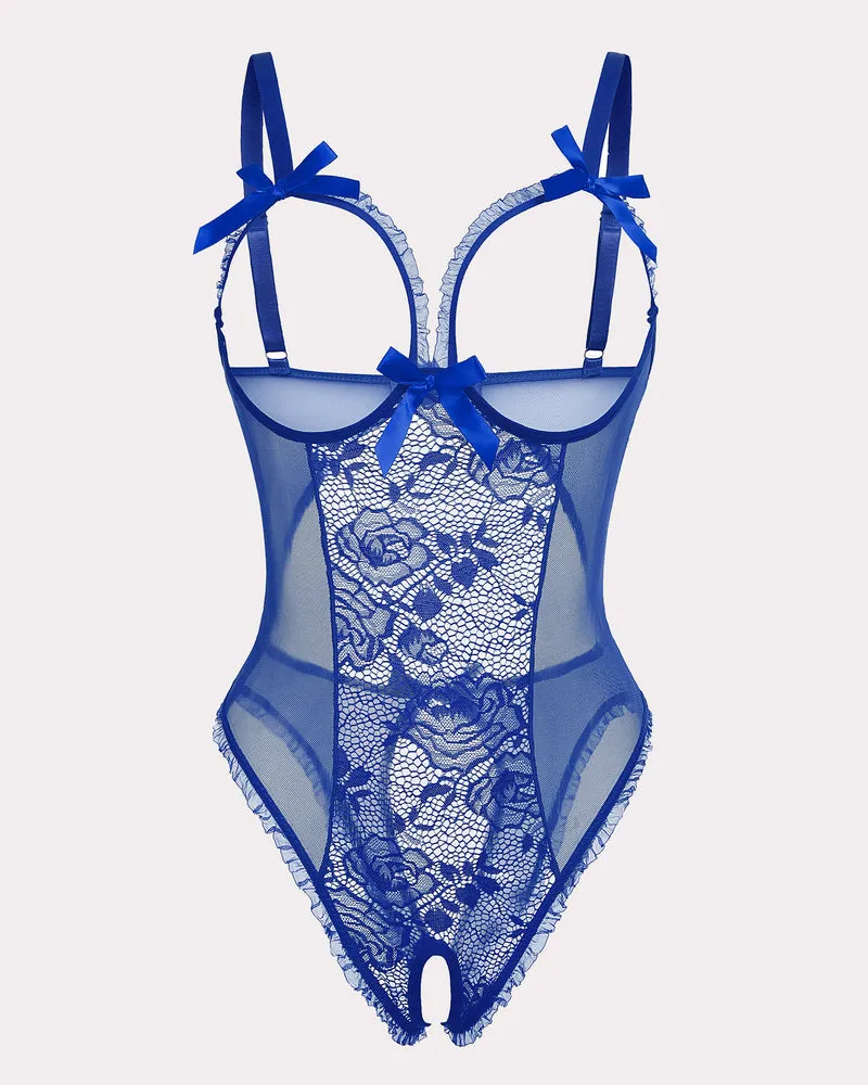 Leopard Lace Mini Bodysuit