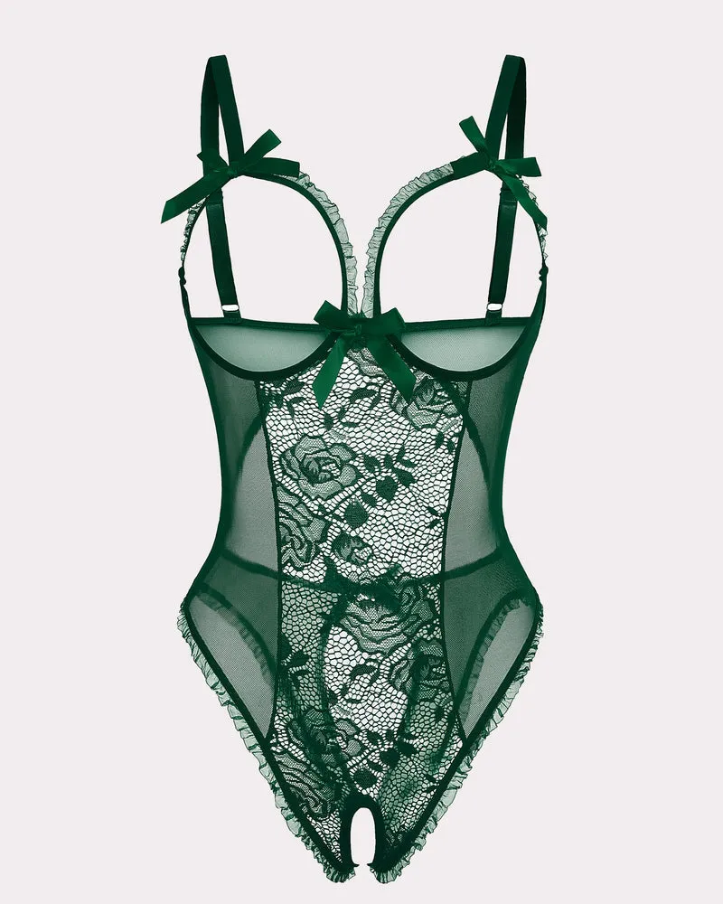Leopard Lace Mini Bodysuit
