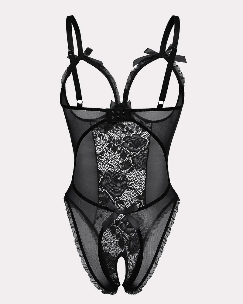 Leopard Lace Mini Bodysuit