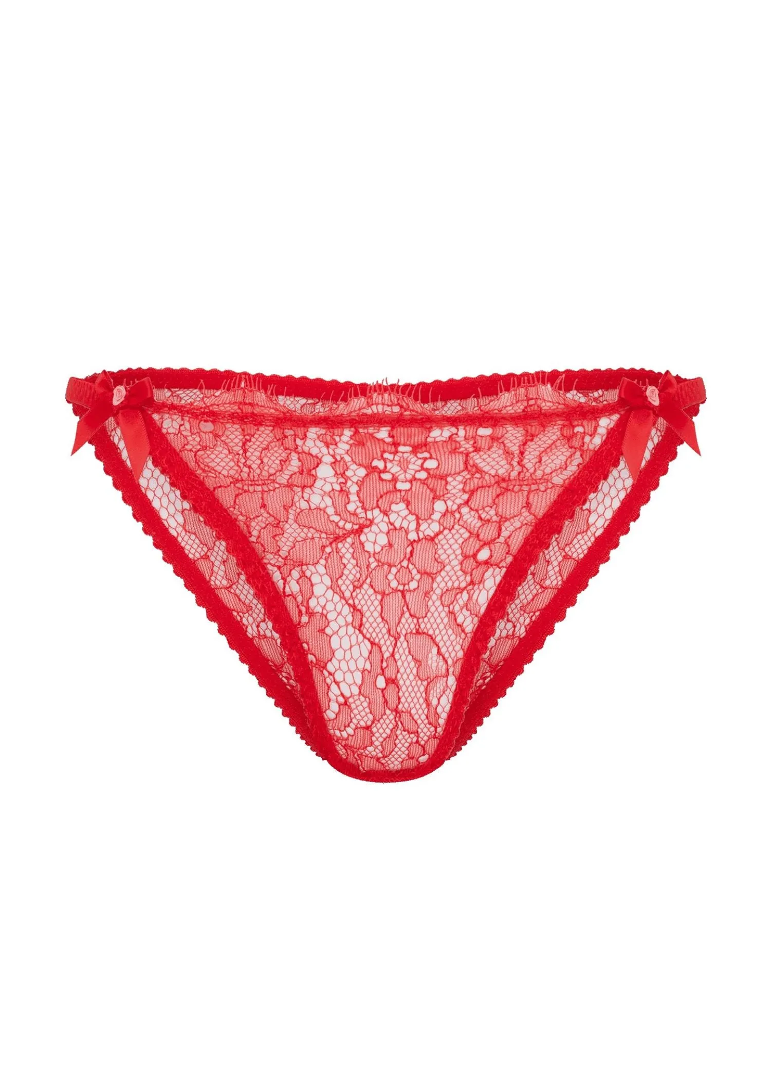 Lorna Lace Knicker Brief (Red)