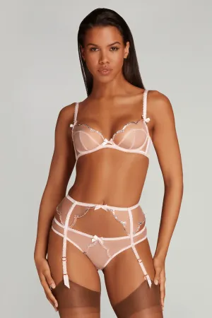 Lorna Party Suspender Pink