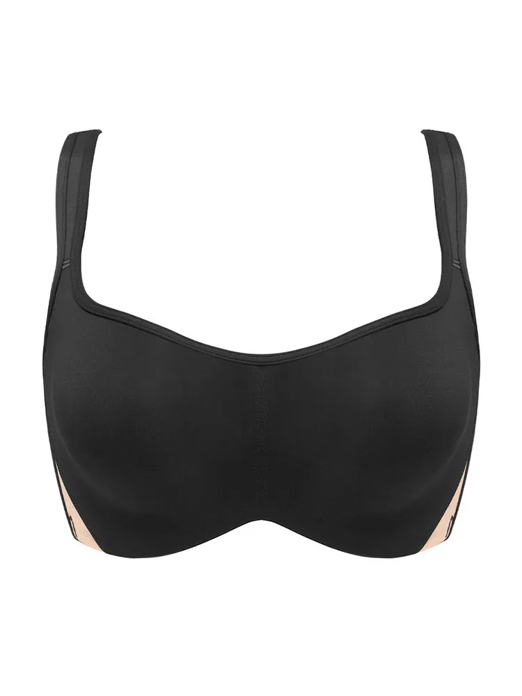 Low-Cut Lift-Up Underwire Shaping Bra