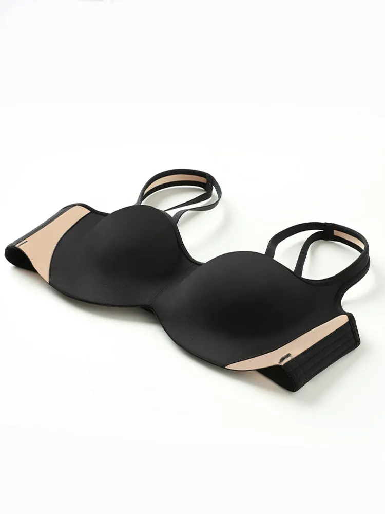 Low-Cut Lift-Up Underwire Shaping Bra