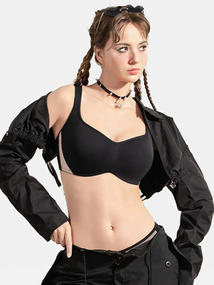 Low-Cut Lift-Up Underwire Shaping Bra