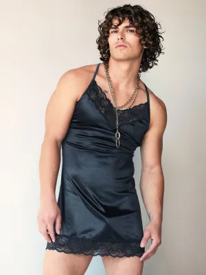 Luxe Satin & Lace Chemise