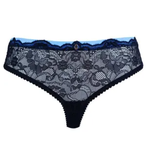 Mademoiselle Coco Cavaliere Lace Thong Panty Skyfall