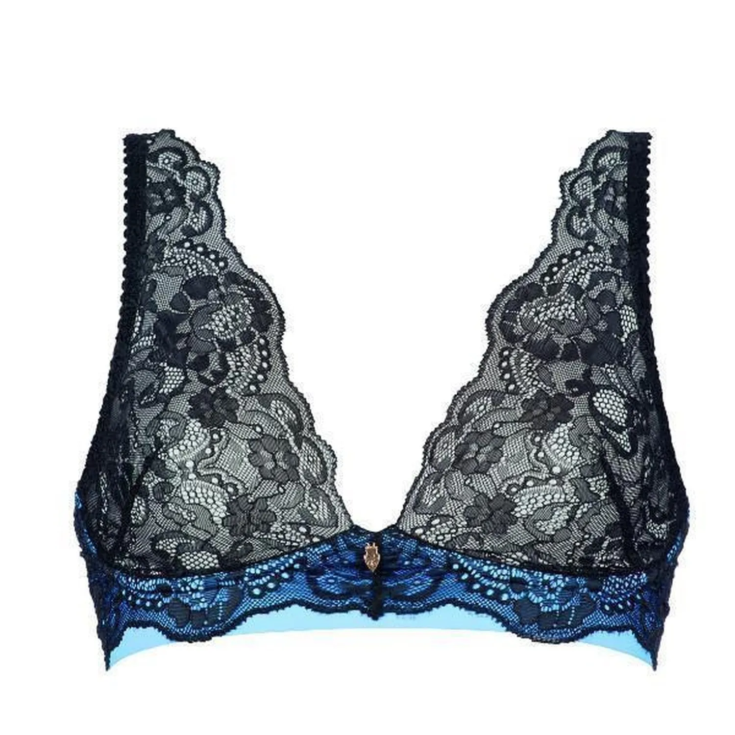 Mademoiselle Coco Cavaliere Lace Triangle Bra Skyfall