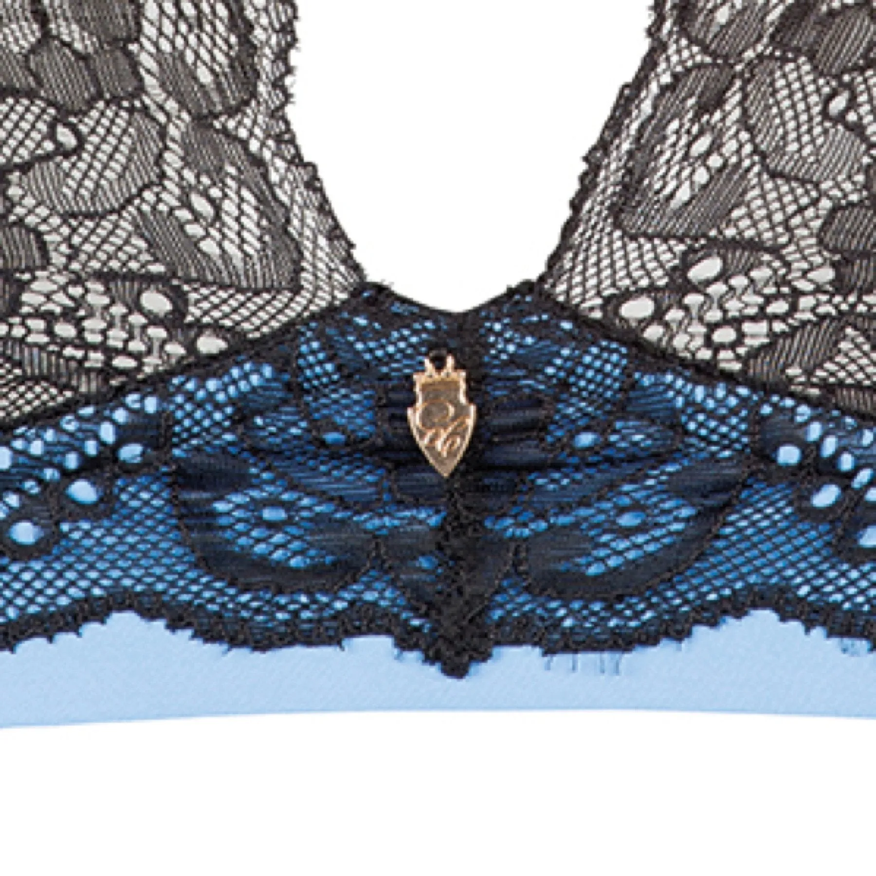 Mademoiselle Coco Cavaliere Lace Triangle Bra Skyfall