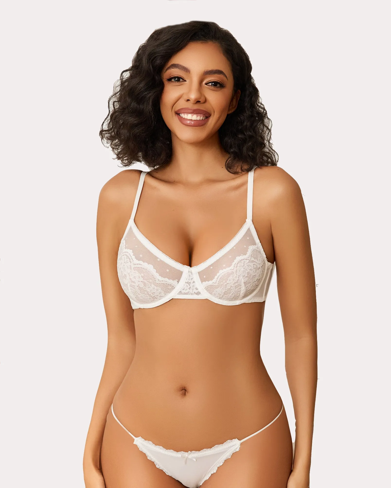 Minimizer Bras Sheer Balconette