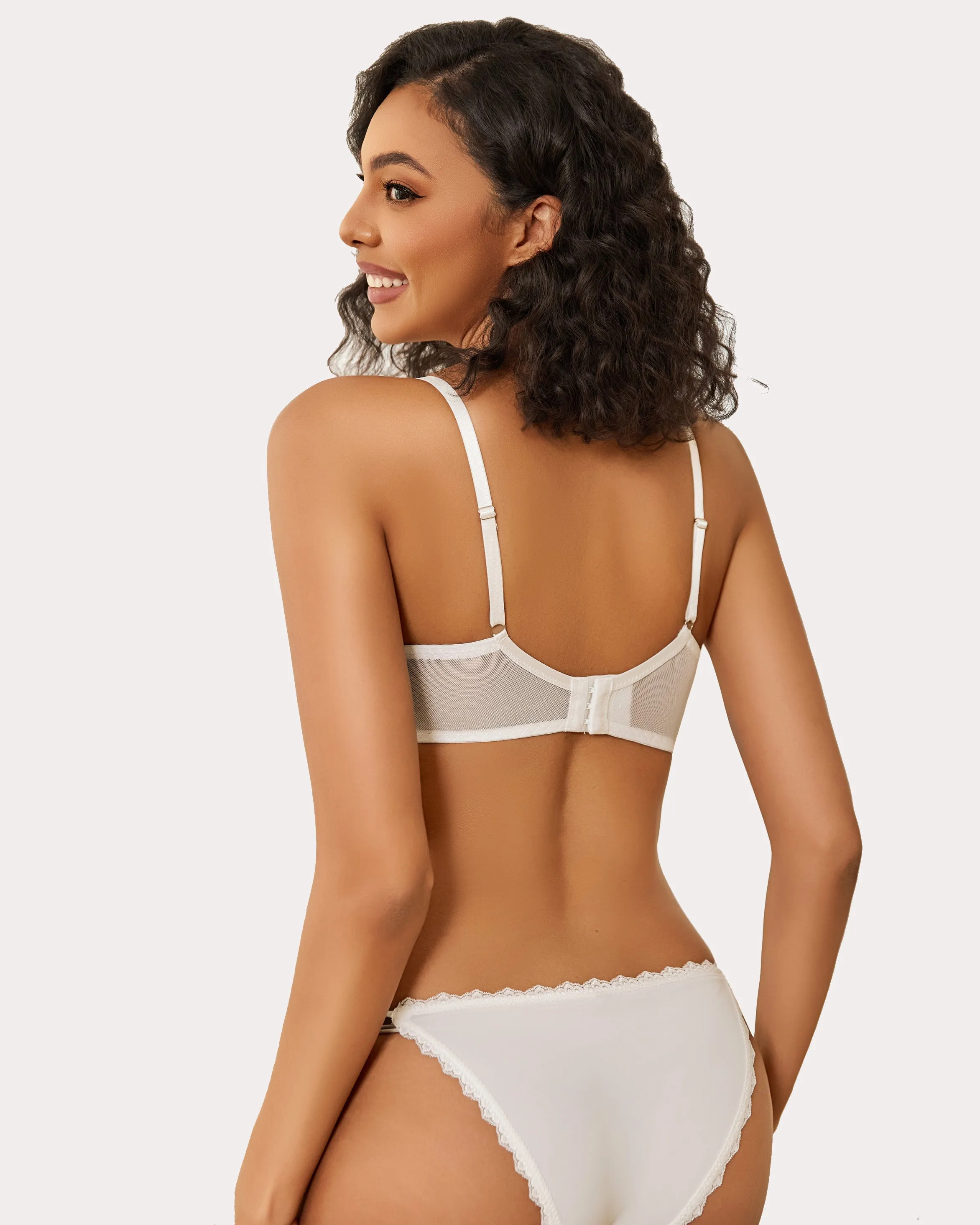 Minimizer Bras Sheer Balconette