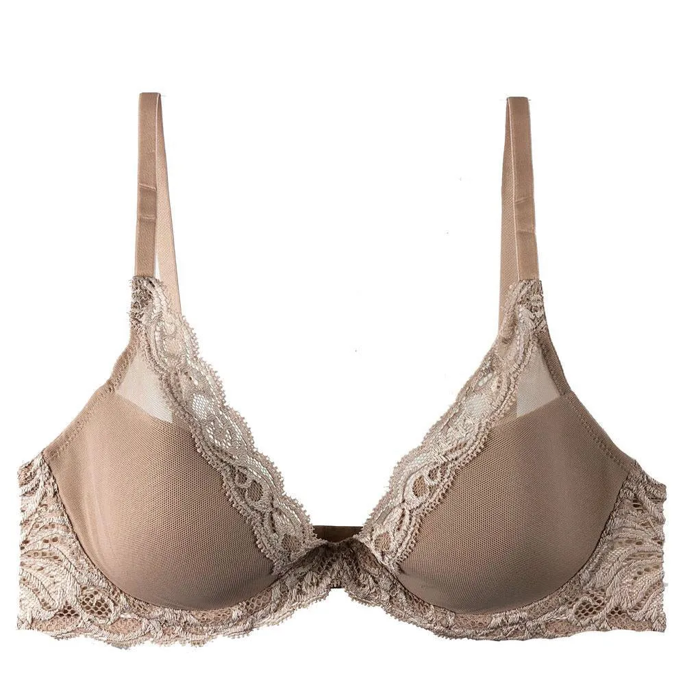 Natori Feathers Contour Plunge Bra