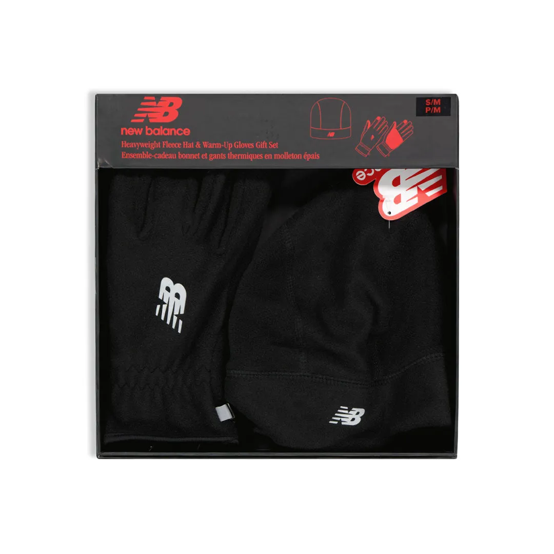 New Balance - Heavyweight Fleece Hat & Gloves Set (NB2221 001)