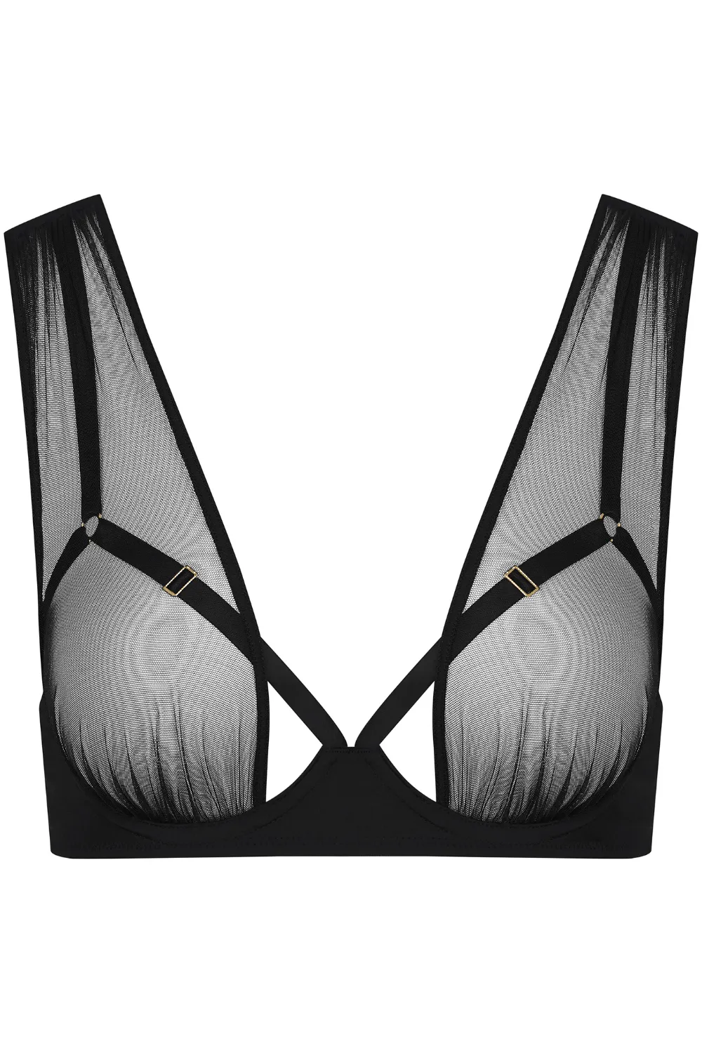 Nuit Fauve Underwired Openable Bra