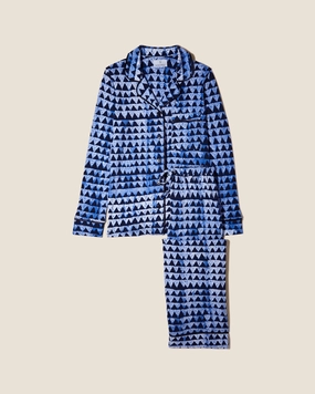 Petite Langarm Top & Hose Pyjama-Set