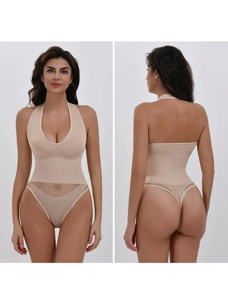 Plus Size Halter Neck Body Shaper for Women