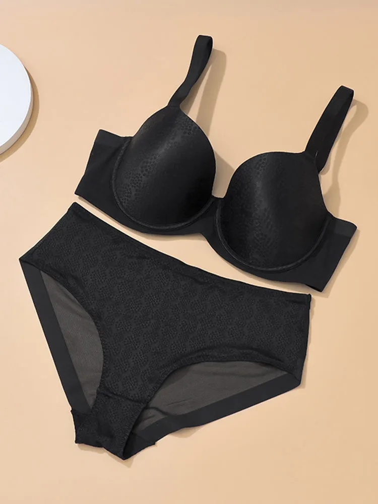 Plus Size Minimizer Underwire Bras Set for Full Bust Women