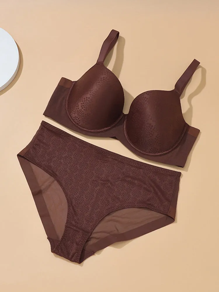 Plus Size Minimizer Underwire Bras Set for Full Bust Women