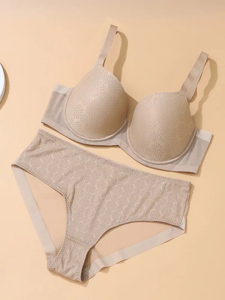 Plus Size Minimizer Underwire Bras Set for Full Bust Women