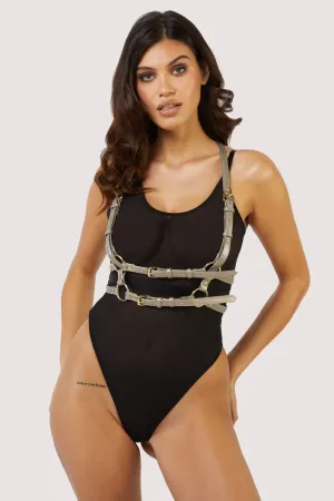 Regalia Pale Gold Chest Harness
