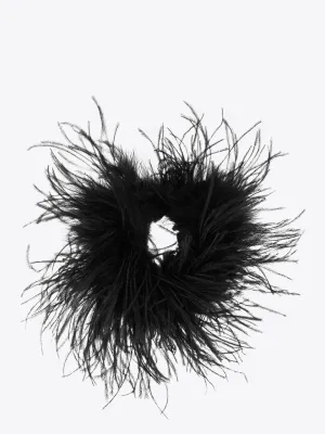 Saint Laurent Feather Choker