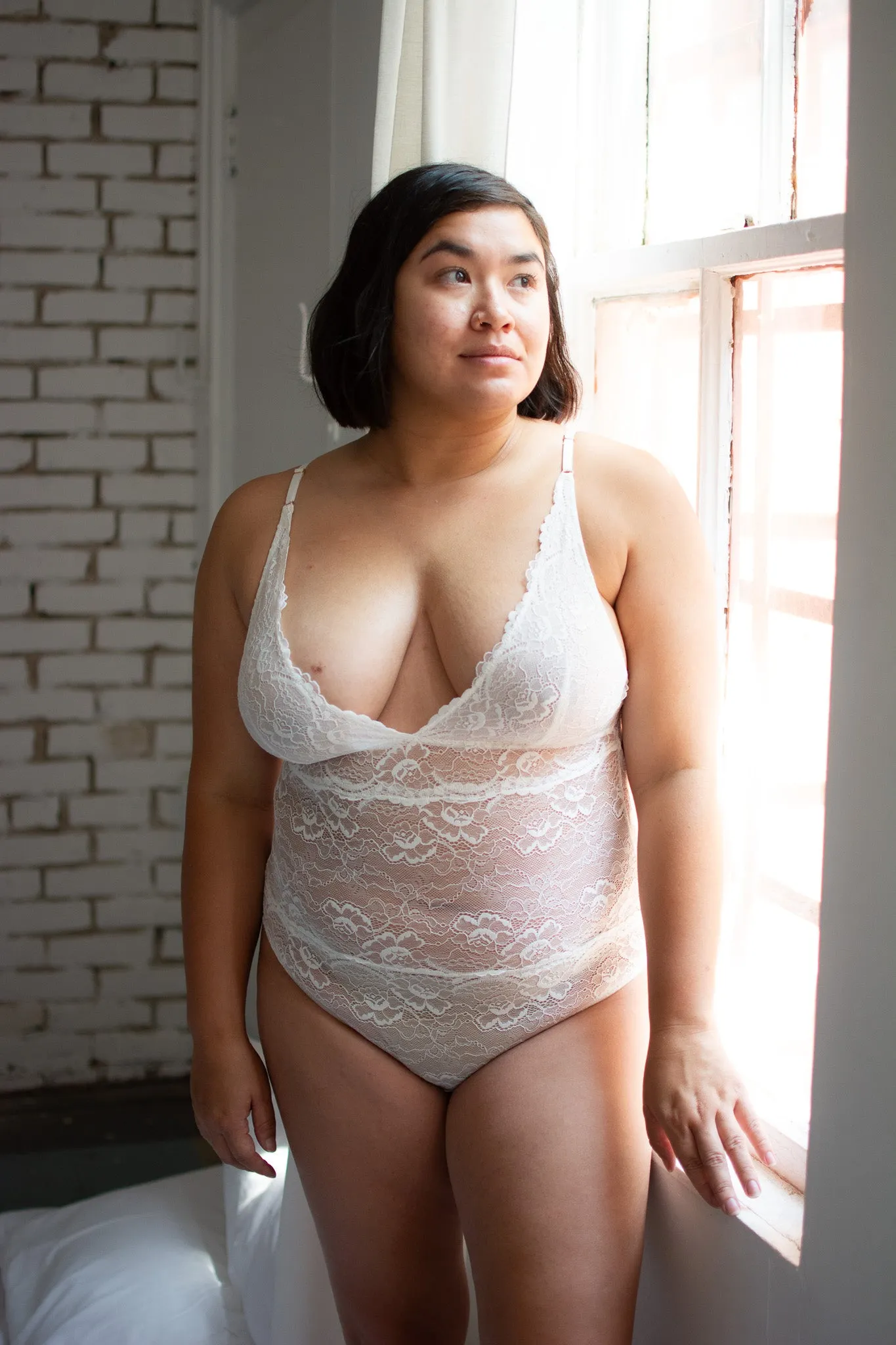 Samantha Chang All Lace Bodysuit
