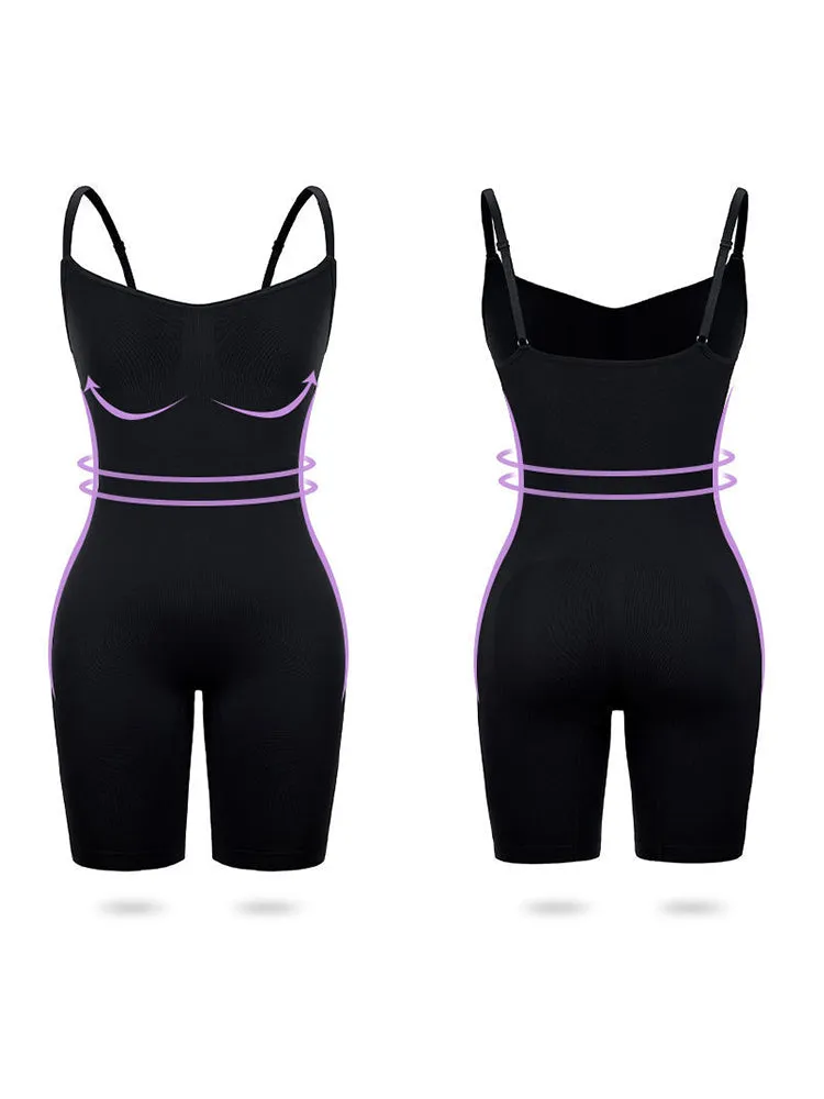 Seamless Butt Lifter Bodysuit Thigh Slimmer Shapewear