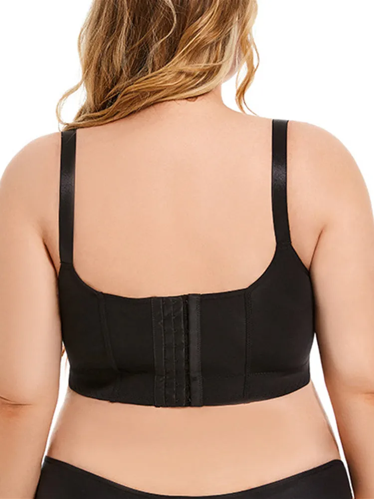 Seamless Deep V Push Up Underwire Bra