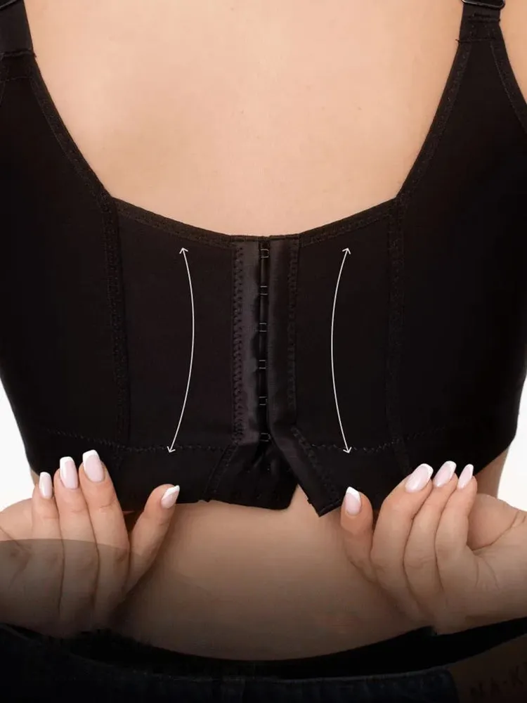 Seamless Deep V Underwire Push-Up Bra