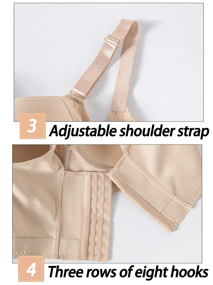 Seamless Push Up Support Bra for Women